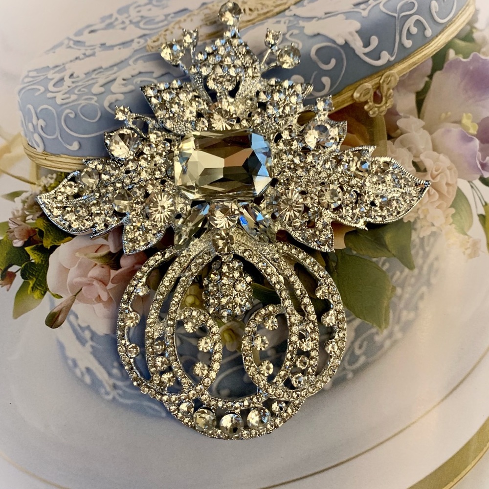 Large Silver Brooch